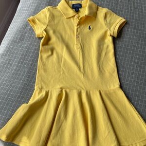 Polo by Ralph Lauren Sunny Yellow Kids Polo Dress